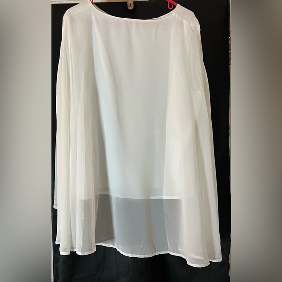 NWOT SHEIN Shaw shirt women’s 1X - Picture 2 of 4